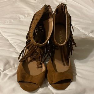 Lane Bryant Brown High Heels